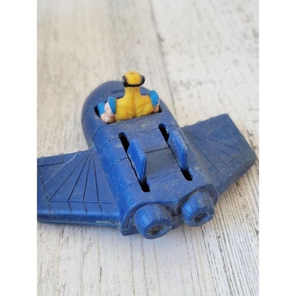 Vintage McDonald's Wolverine X-Men Marvel plane toy figure - Picture 4 of 7
